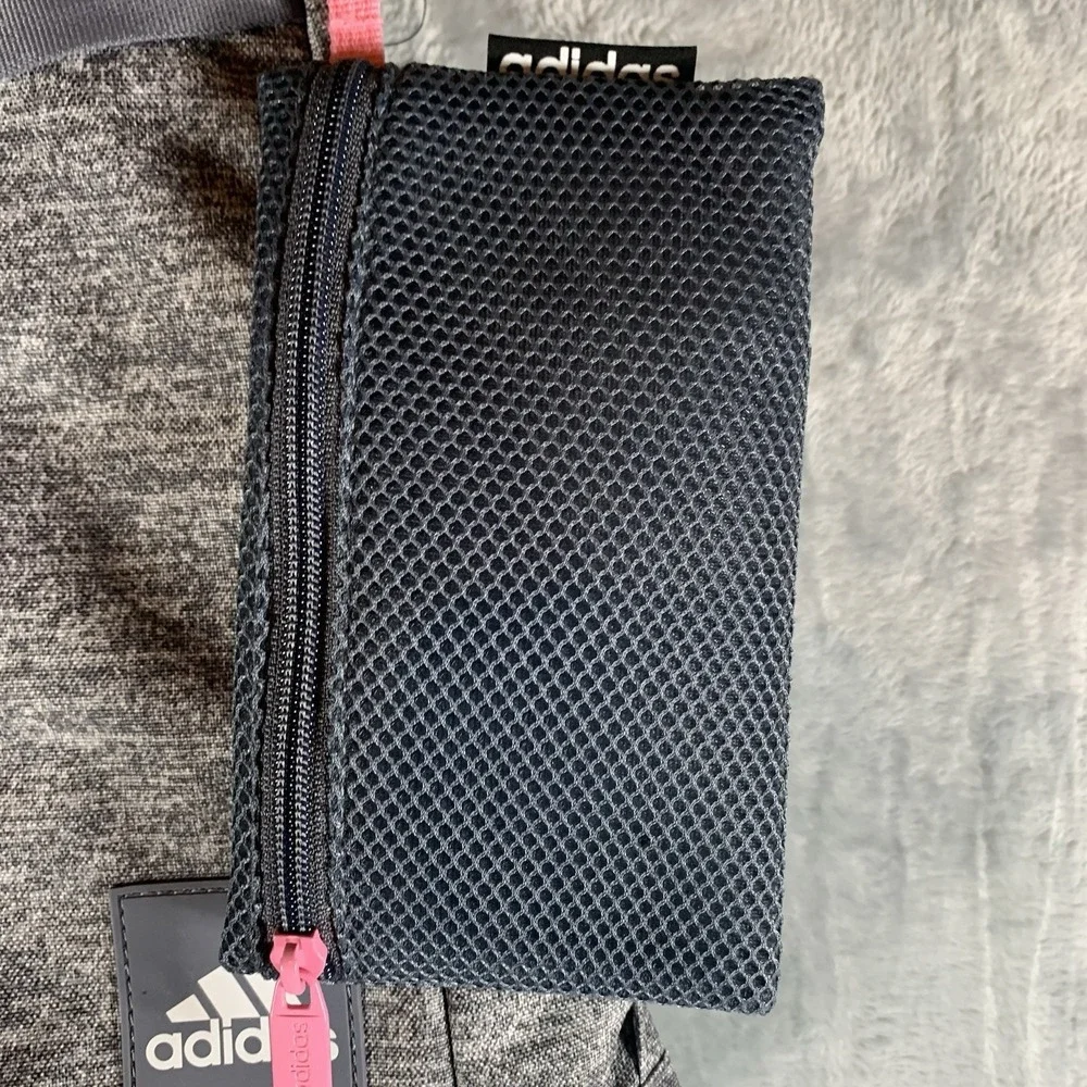 Adidas Squad Backpack Jersey Onix Grey Bliss Pink 16